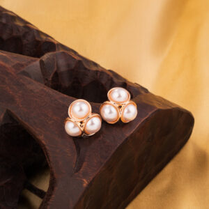 Pearl Studded on RoseGold Base